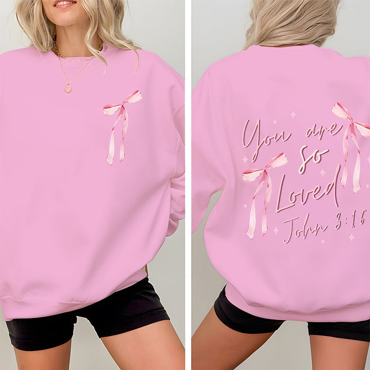 Damen Sweatshirt mit einzigartigem Aufdruck und verspieltem Design Drune