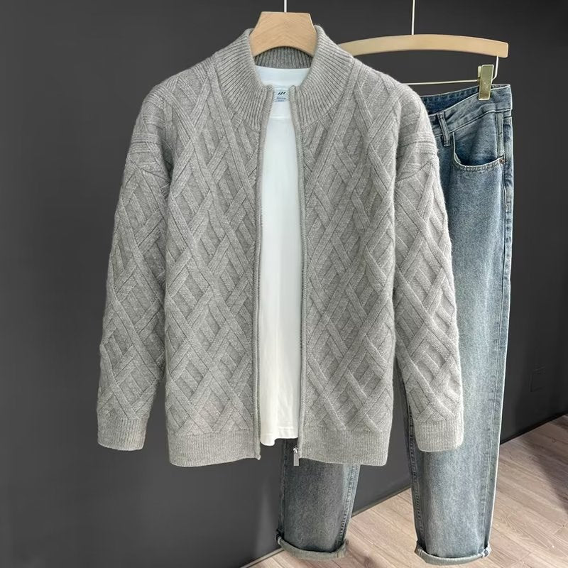Damen Grobstrick Cardigan Drune