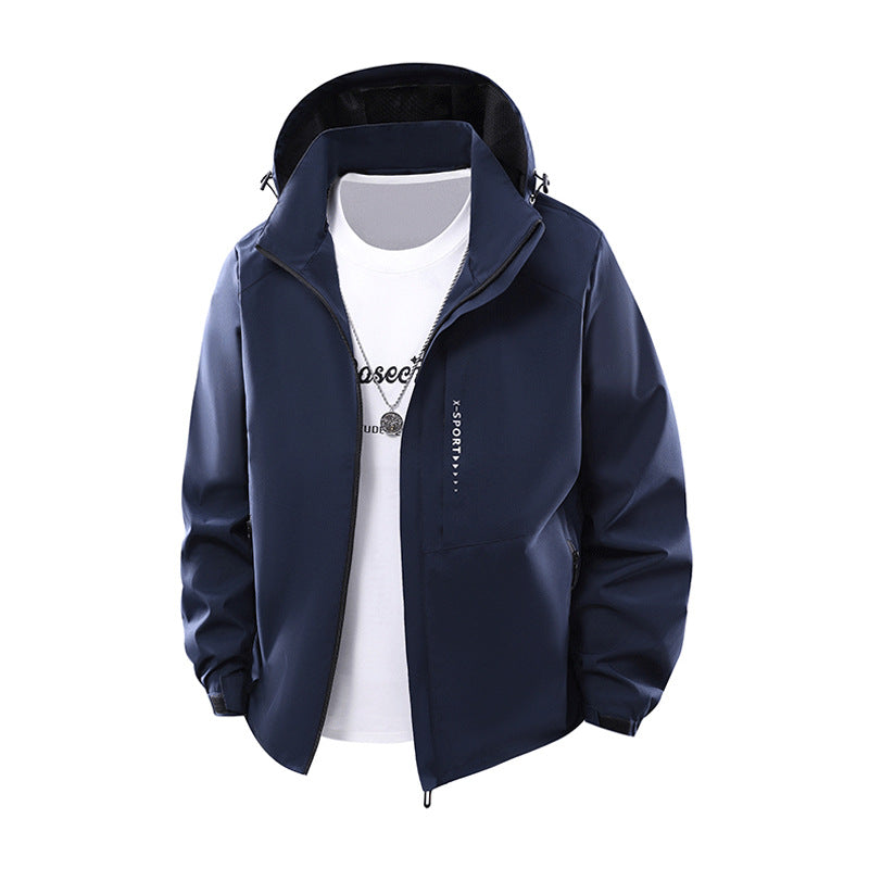 Herren Atmungsaktive Outdoor-Jacke