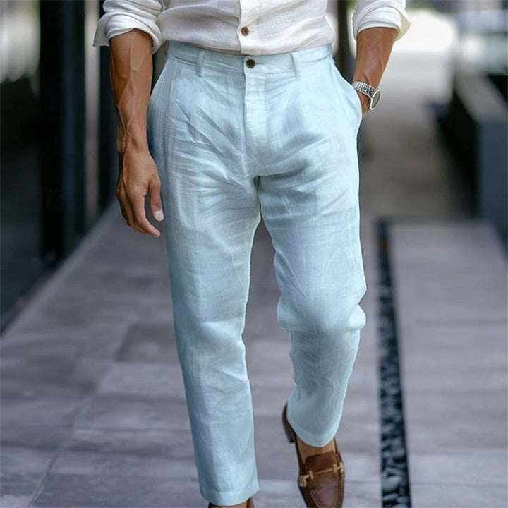 Herren Elegante Anzughose mit passgenauem Schnitt und hochwertigem Stoff Drune