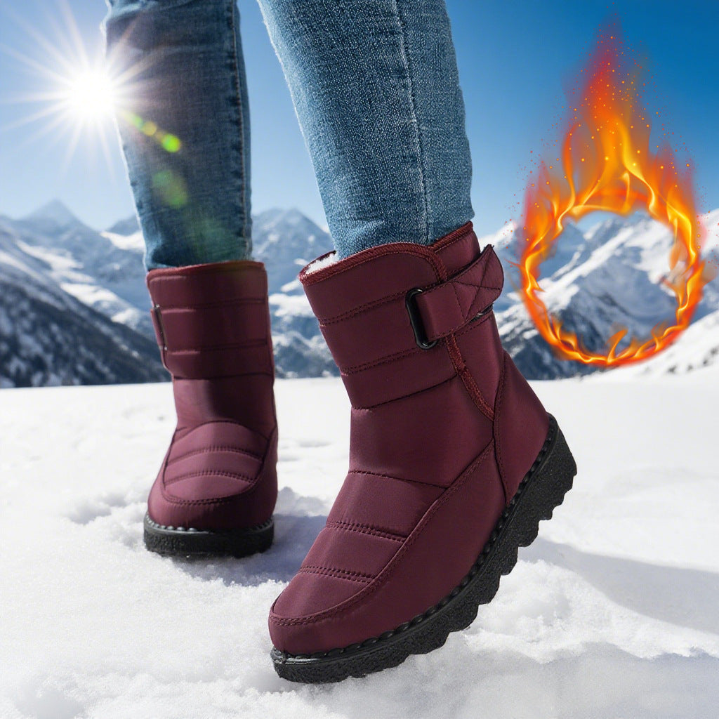 Damen Winterstiefel mit isolierendem Warmfutter Drune