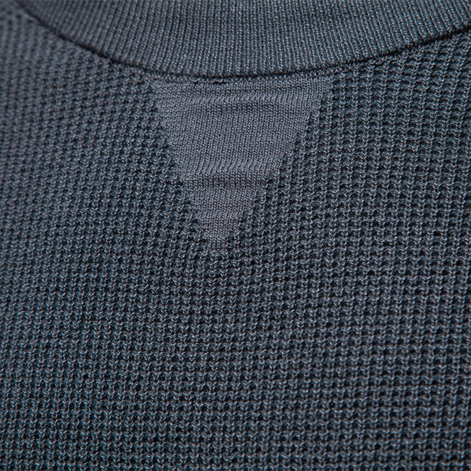 Herren nan mitteldicker Struktur-Strickpullover mit Raglanärmeln und Rippenbündchen Drune
