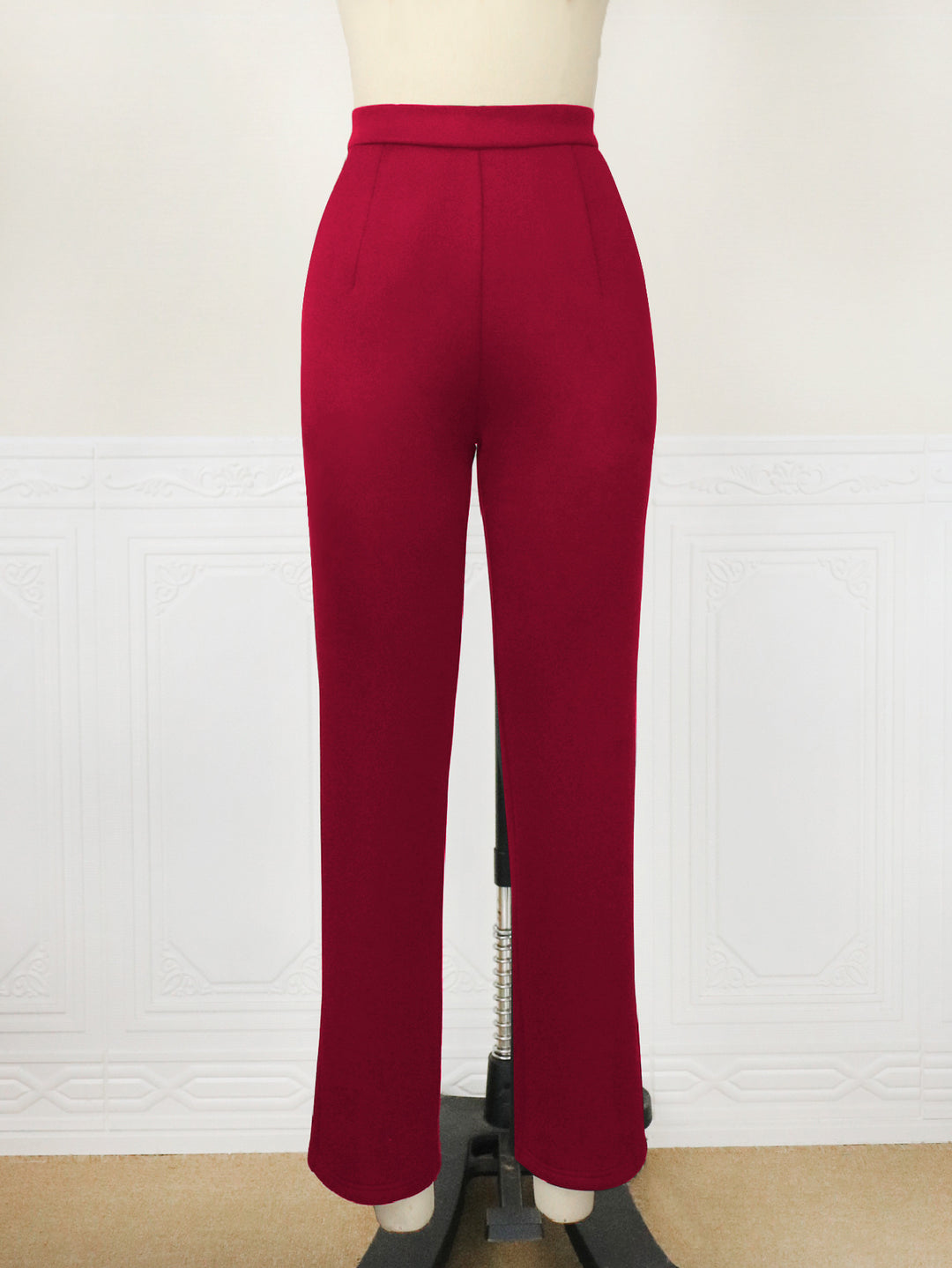 Damen elegante und bequeme hochtaillierte Hose Drune