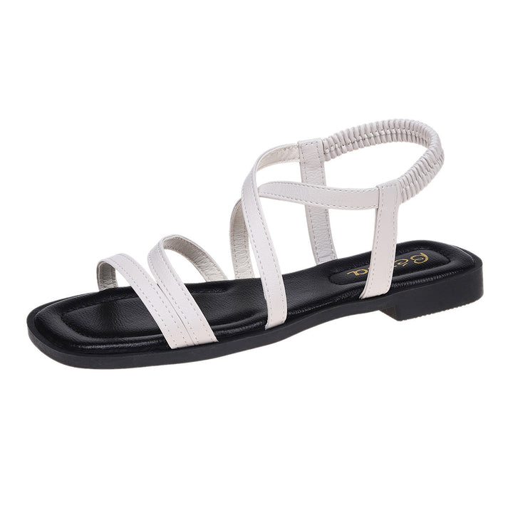 Damen Elegante Riemchen-Sandalen mit funkelnden Details Drune