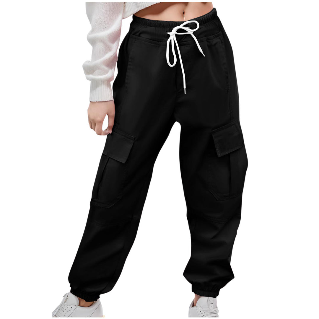 Damen Cargo-Hose mit elastischem Bund und praktischen Seitentaschen Drune
