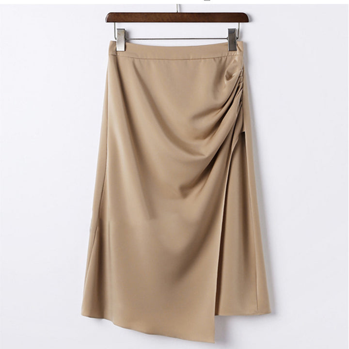 Damen Eleganter Wickelrock mit fließendem Design Drune