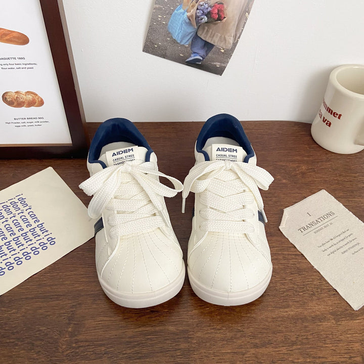 Damen Sportliche Freizeitsneaker mit strapazierfähigem Obermaterial und dämpfender Sohle Drune