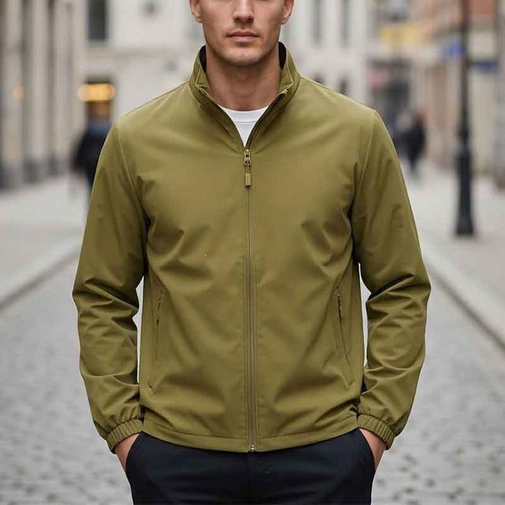 Herren Atmungsaktive Übergangsjacke mit praktischem Stehkragen Drune