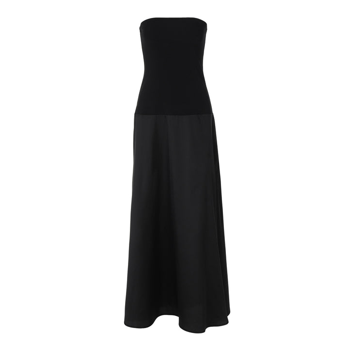Damen Elegantes langes Maxikleid mit trägerlosem Design Drune