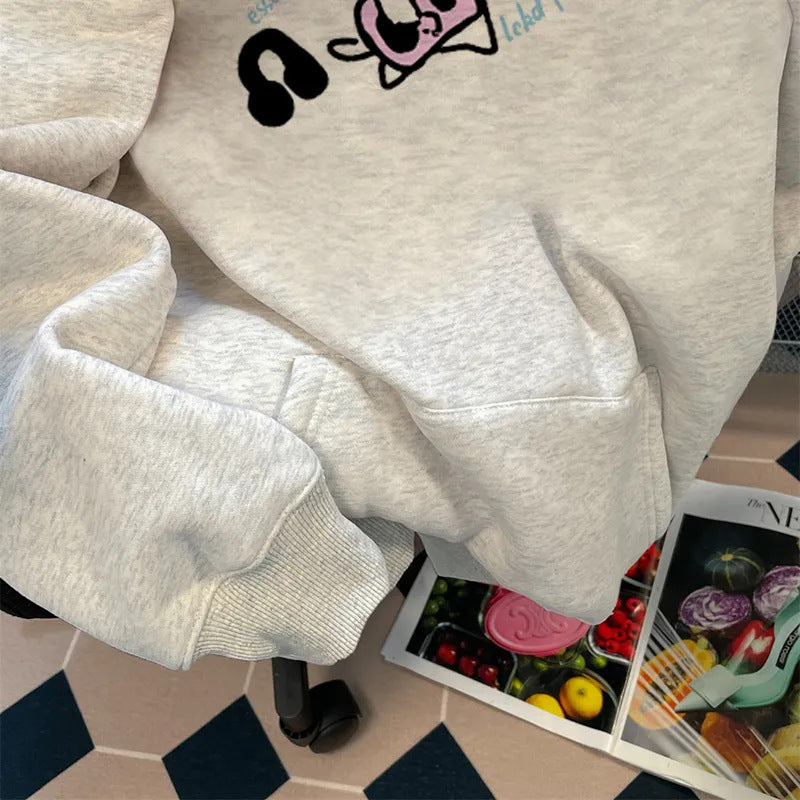 Damen Kapuzenpullover mit einzigartigem Tierdesign Drune