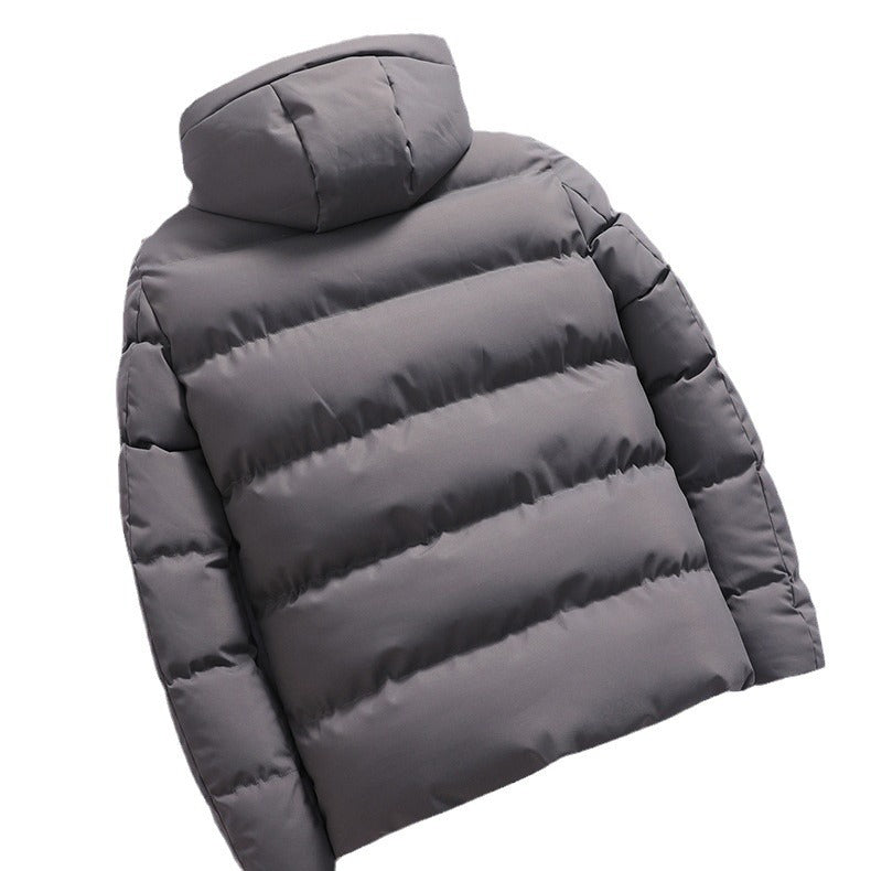 Herren nan gesteppte Thermo-Steppjacke mit Kapuze und winddichter, wasserabweisender Polyesterhülle Drune