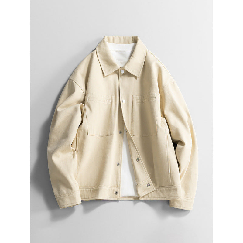 Herren Overshirt mit klassischen Brusttaschen Drune