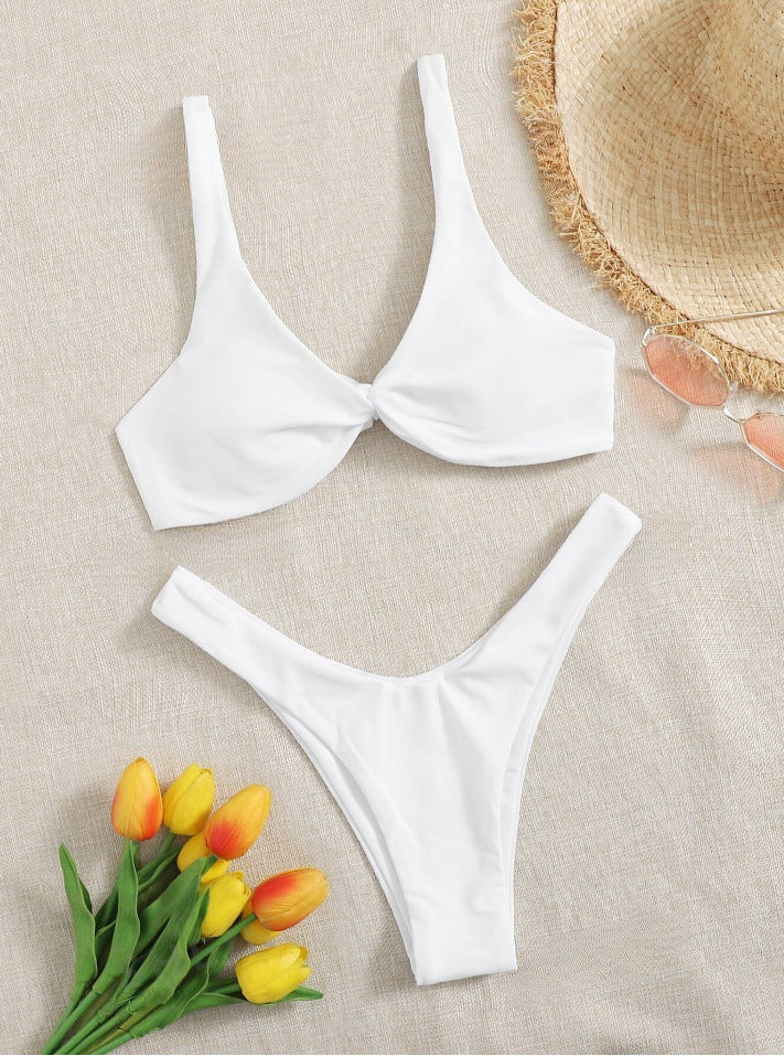 Damen Bikini-Set mit stilvoller Knotendetails Drune