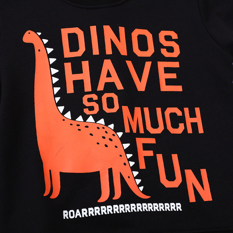 Jungen Sweatshirt mit coolem Dinosaurier-Design Drune