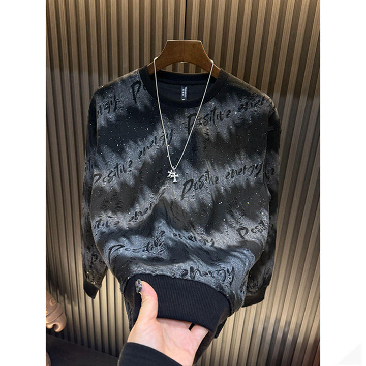 Damen Urbanes Sweatshirt mit kreativem Schriftzug Drune