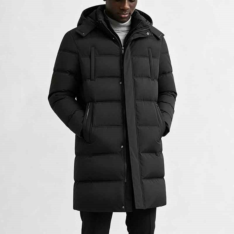 Herren Modische und wärmende Steppjacke Drune