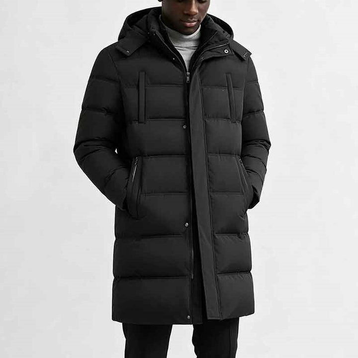 Herren Modische und wärmende Steppjacke Drune
