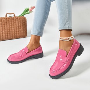 Damen modische Slipper mit trendigem Glanz und rutschfester Sohle Drune