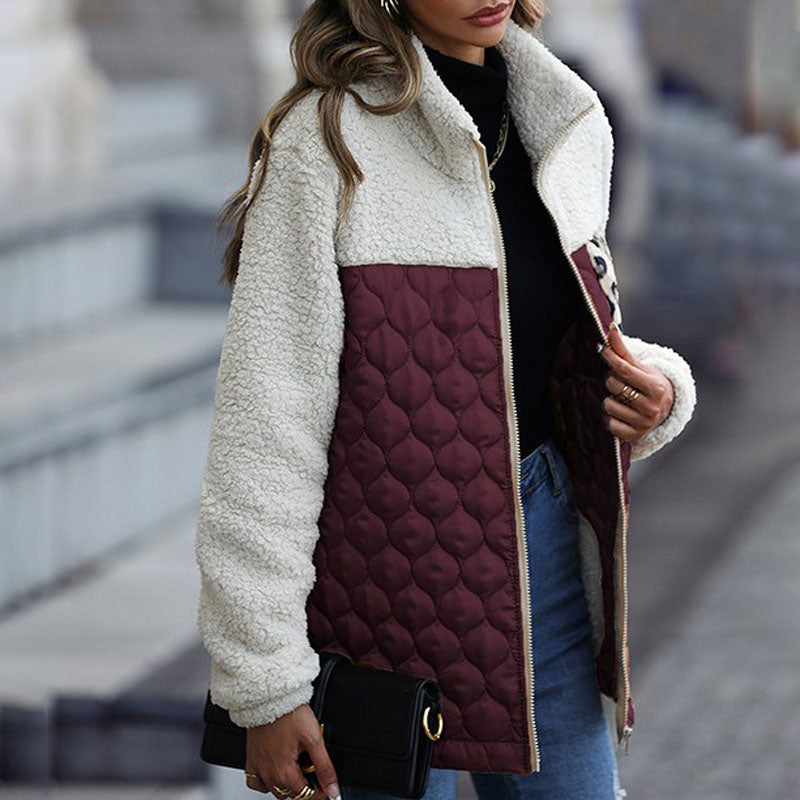 Drune | Plüsch Patchwork Mantel