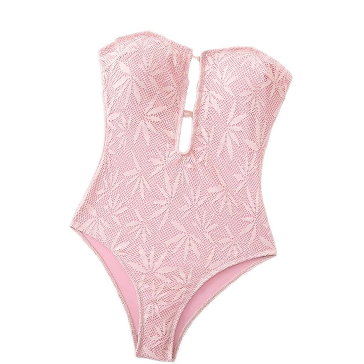 Damen Eleganter Design-Badeanzug mit besonderem Schnitt Drune