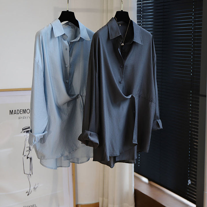 Damen Elegante Bluse Drune