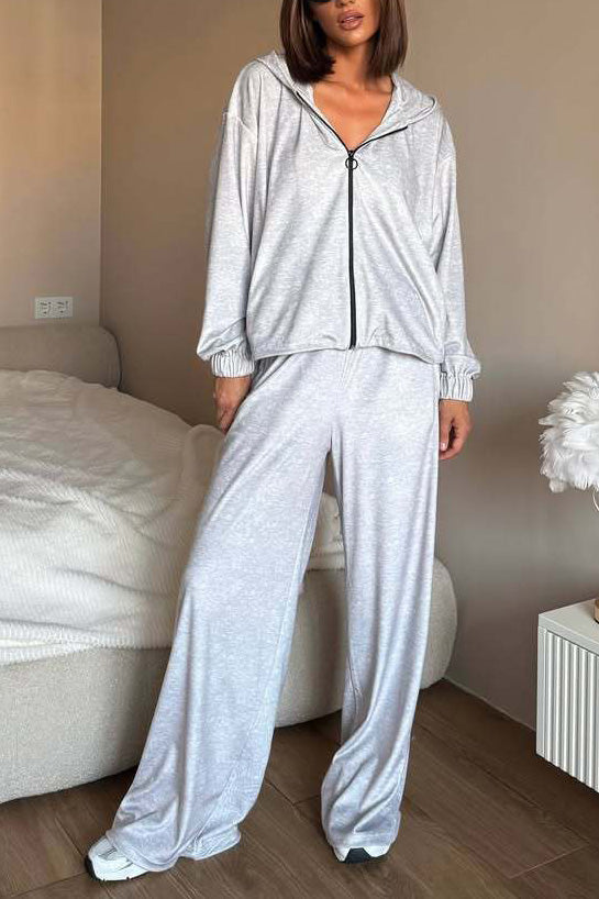 Drune | Dough Kapuzenpullover und Hose Zwei Teile Satz