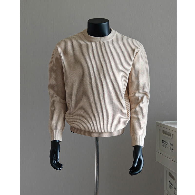 Damen Modischer Grobstrickpullover Drune