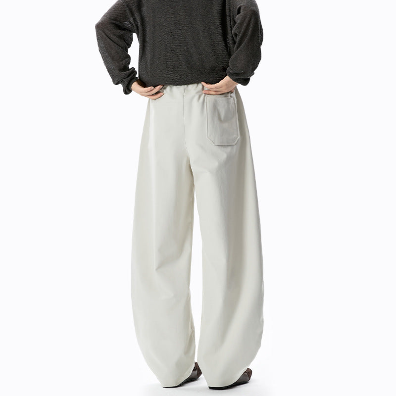 Damen Elegante und weite Stoffhose Drune