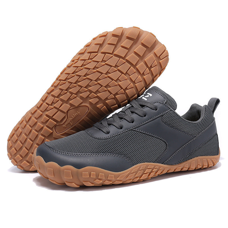 Herren leichte atmungsaktive Trail-Sneaker mit robuster Gummiprofilsohle Drune