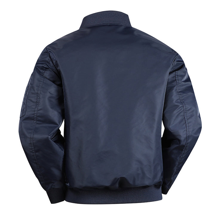 Herren Leichte Flieger-Bomberjacke mit wasserabweisender Shell und Kontrastfutter Drune