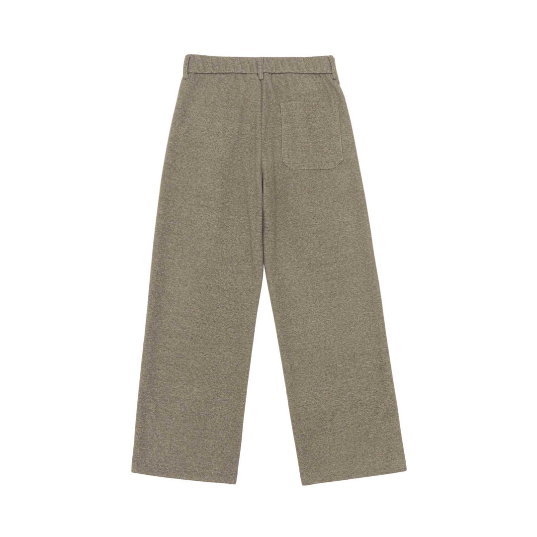Damen Hochtaillierte Bundfalten-Jerseyhose mit weitem Bein Drune