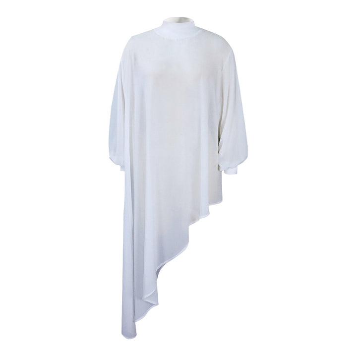 Damen asymmetrisches Kleid mit minimalistischer Eleganz Drune