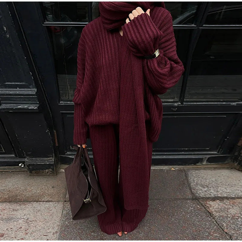 Damen Strickanzug Drune