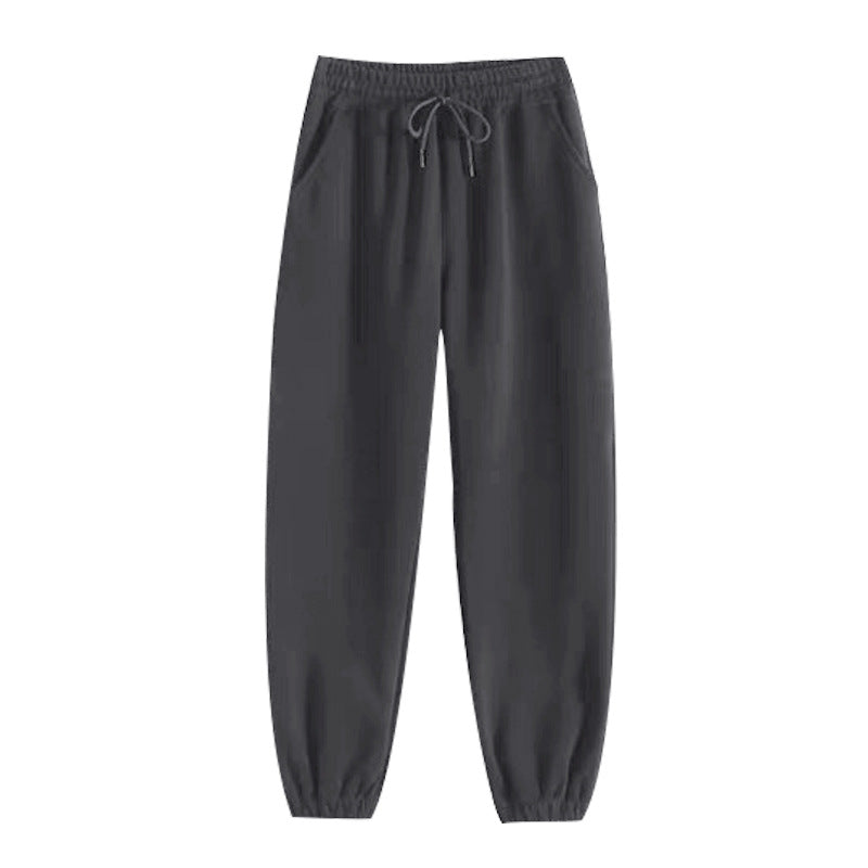 Damen Bequeme Jogginghose mit elastischem Bund Drune