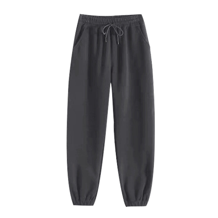 Damen Bequeme Jogginghose mit elastischem Bund Drune