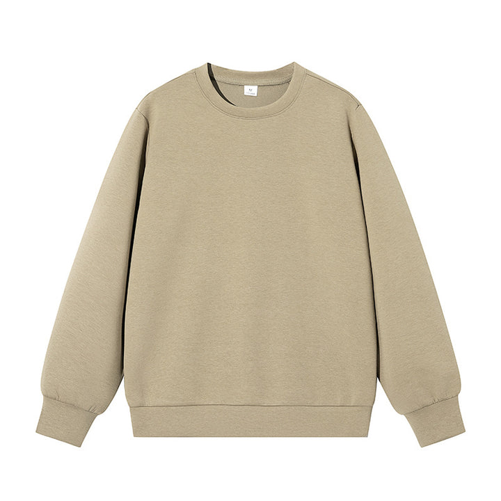 Unisex Oversize Rundhals‑Sweatshirt aus schwerem French‑Terry mit gerippten Bündchen Drune