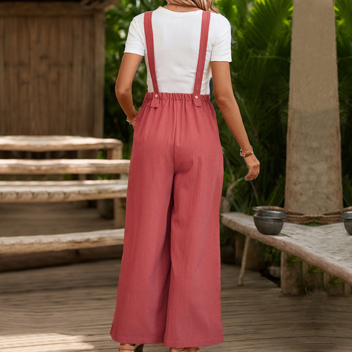 Damen Lässiger Jumpsuit Drune