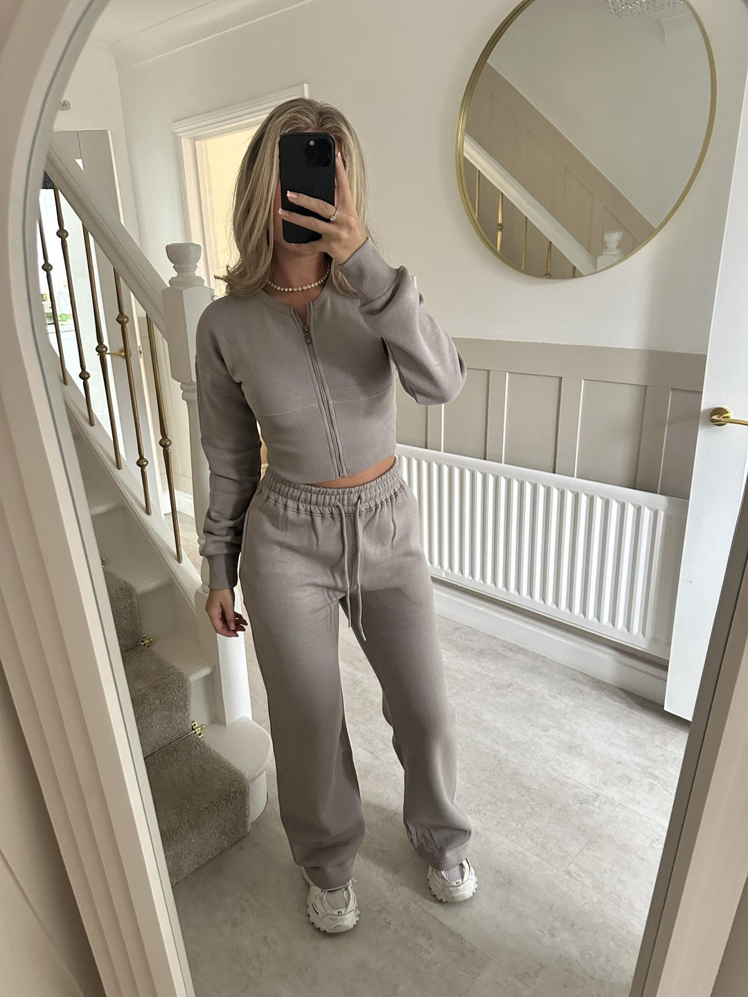 Damen sportliches Zweiteiler-Set Drune