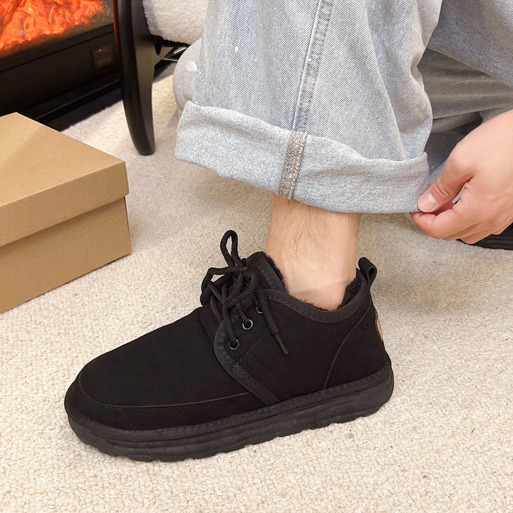 Damen bequeme und stylische Sneakers aus hochwertigem Veloursleder Drune