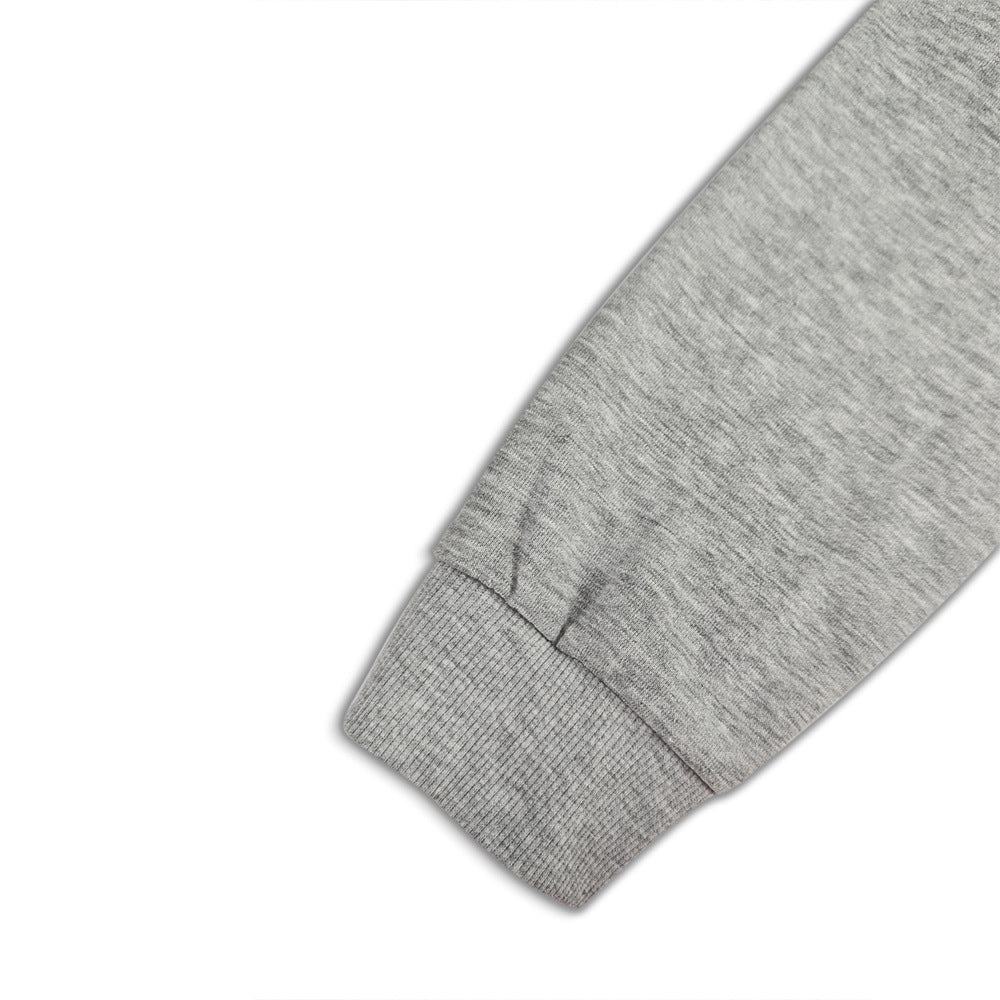 Damen cropped Sweatshirt mit weitem Carmen‑Ausschnitt, ballonärmeln und gerafftem Bund Drune