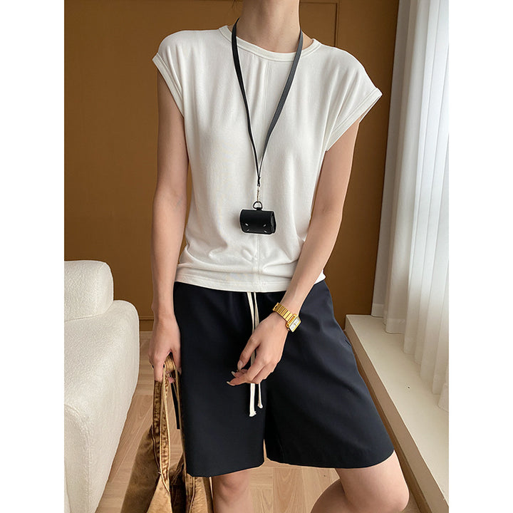 Damen elegante Wickelrock im A-Linien Design mit modernem Farbverlauf Drune