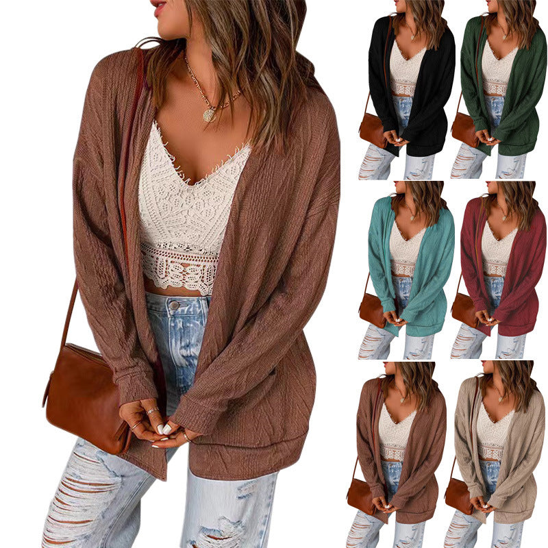 Damen lässige Long Cardigan Drune