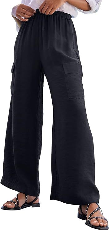 Damen Cargo-Hose aus leichtem Jersey Drune