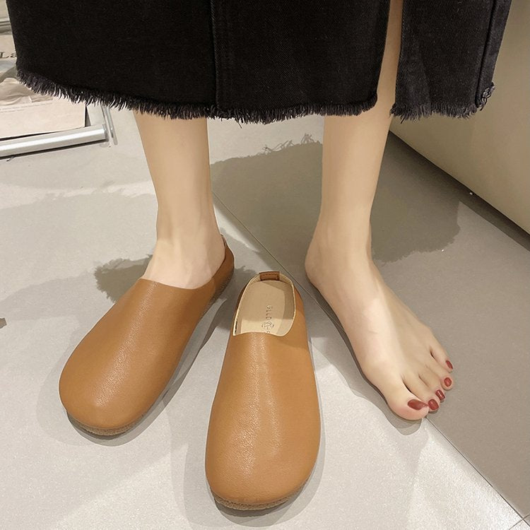 Damen Clogs mit weichem Obermaterial und rutschfester Sohle Drune