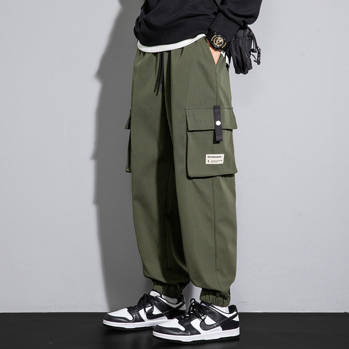 Herren Bequeme Cargo-Hose mit mehreren Taschen Drune