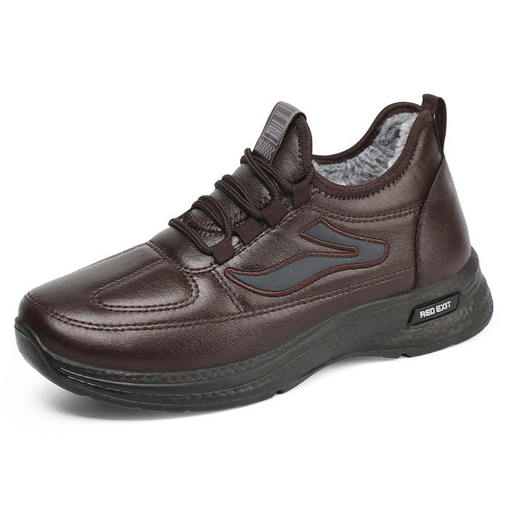 Damen Sportliche Lammfell-Sneaker mit rutschfester Sohle Drune