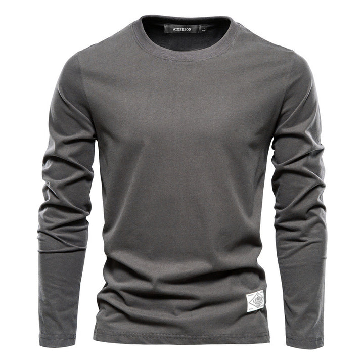 Herren Langarmshirt aus weichem Baumwollmix mit nachhaltigen Eigenschaften Drune