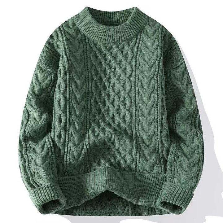 Damen Grobstrickpullover mit Zopfmuster Drune 1787964300
