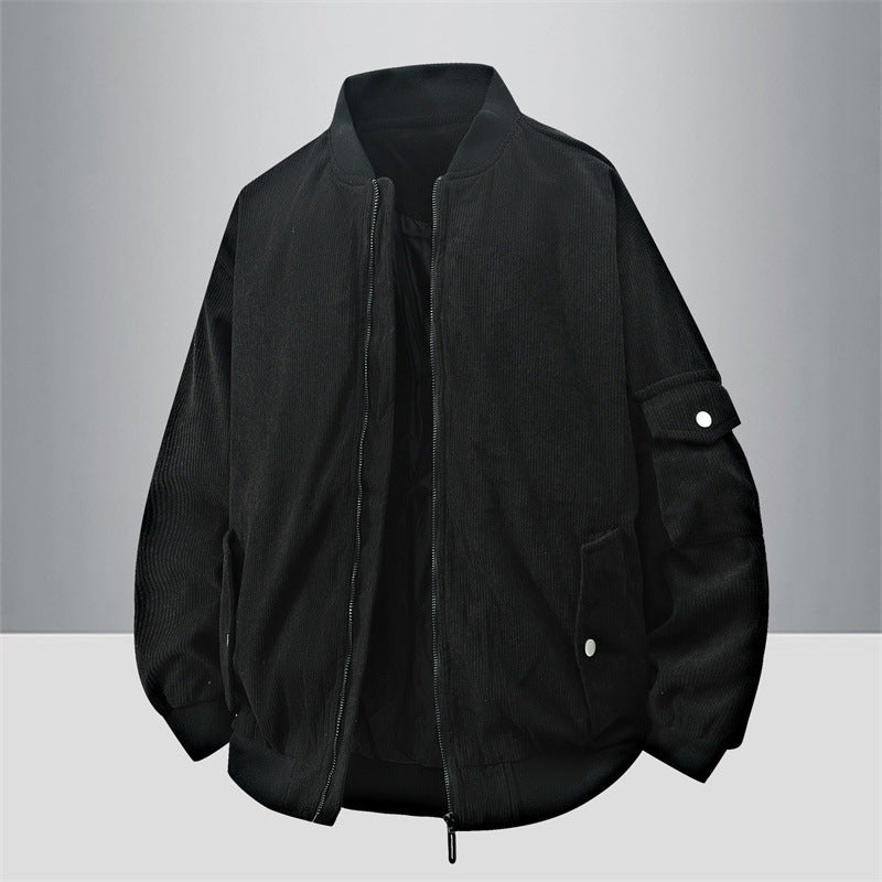 Herren Trendige Cordjacke Drune