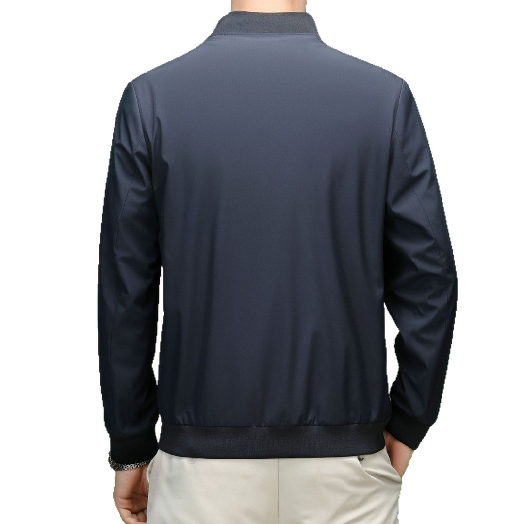 Herren Sportliche Übergangsjacke mit modernem Stehkragen und atmungsaktiven Einsätzen Drune